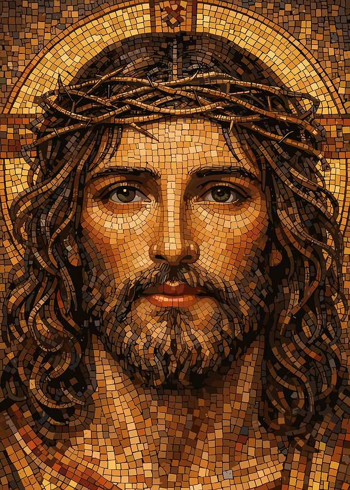 Mosaic Portrait of Jesus Christ