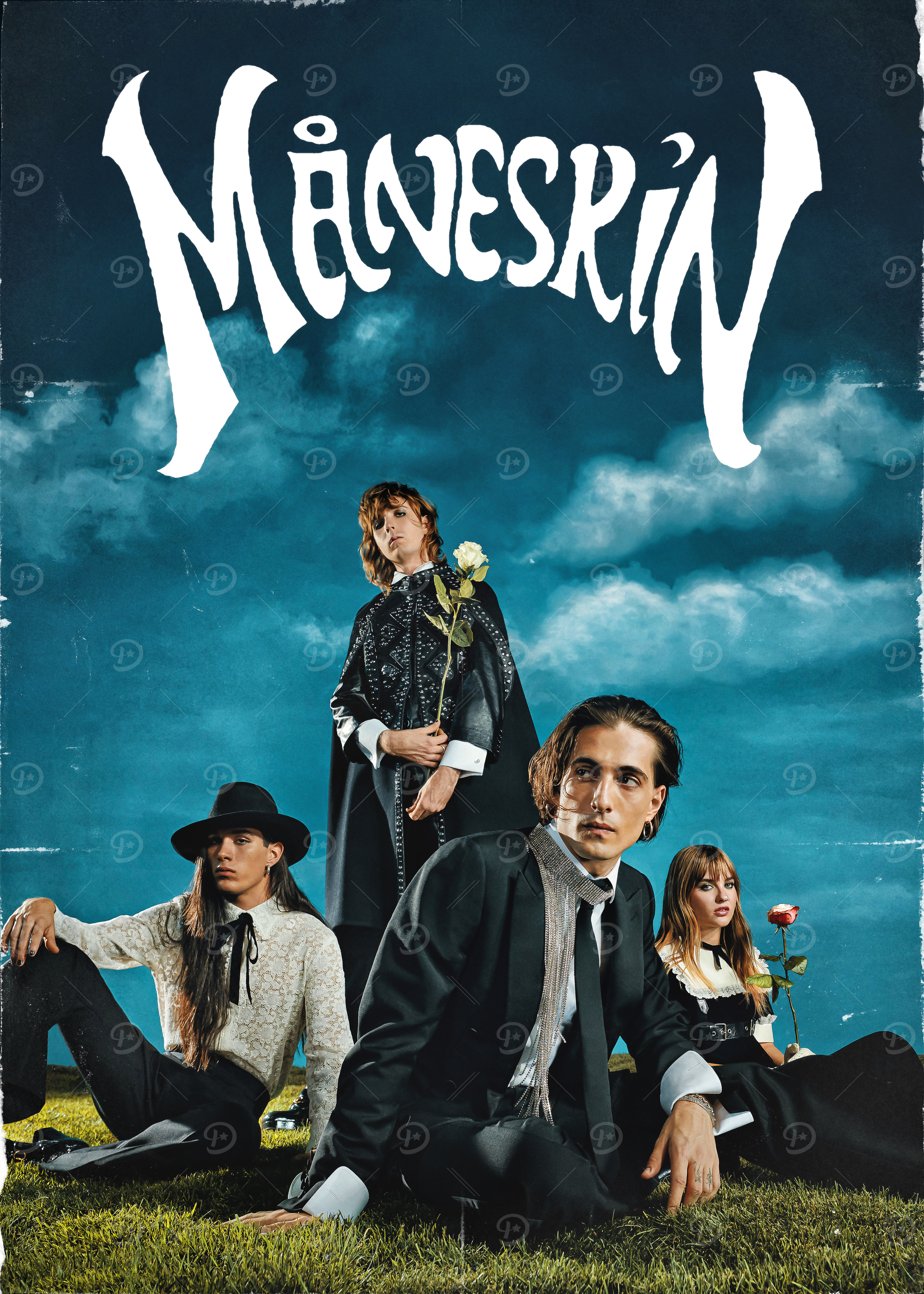 Maneskin Posters Online - Shop Unique Metal Prints, Pictures