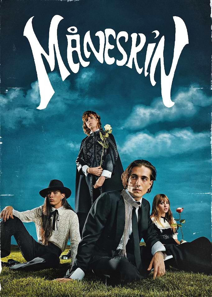 Måneskin Band Portrait