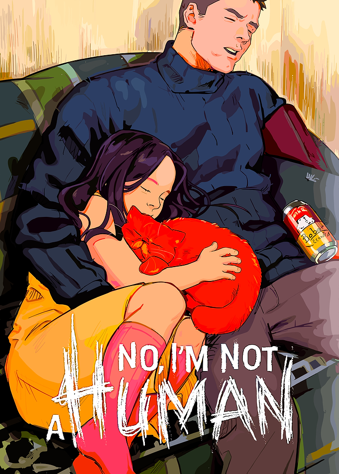 No, I'm Not a Human Game Art