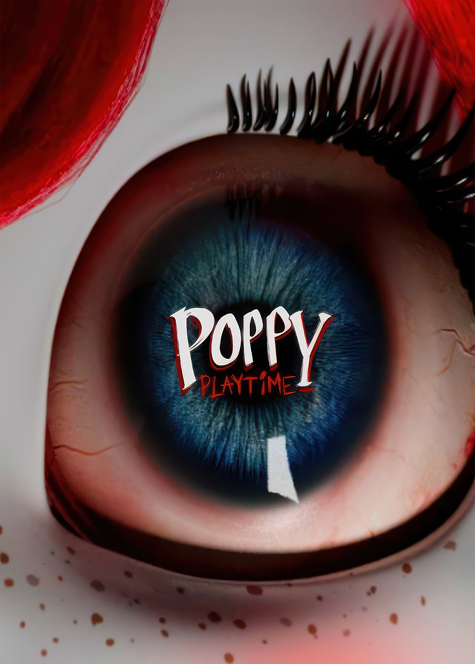 Poppy Playtime Eye Logo