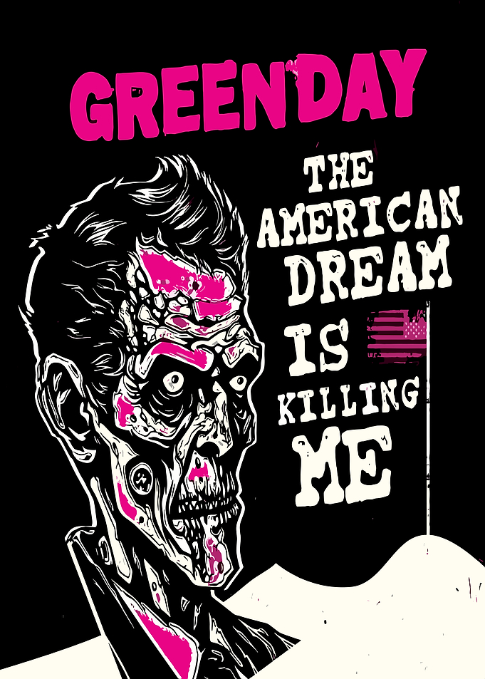 Green Day American Dream Zombie