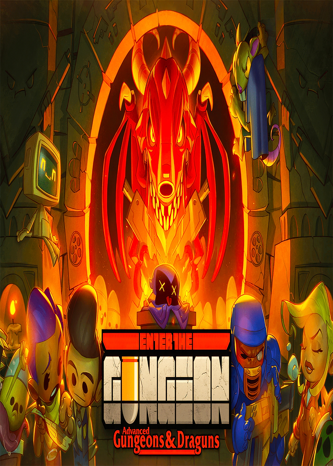 Enter the Gungeon Game Art