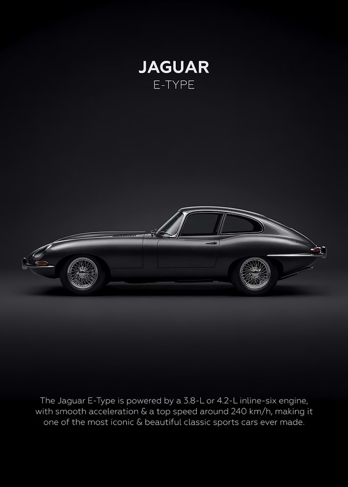 Jaguar E-Type Classic Sports Car