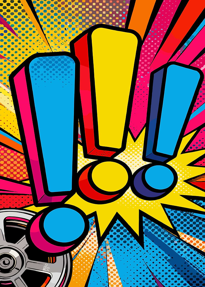 Pop Art Exclamation Marks