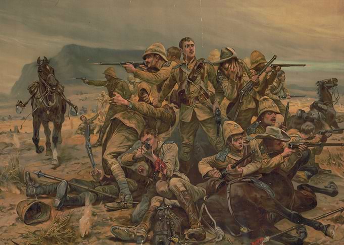 Soldiers in Battle
