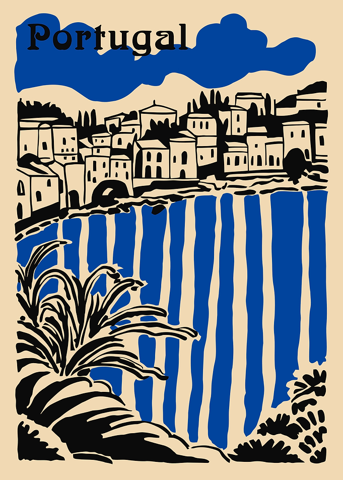 Portugal Coastal Cityscape