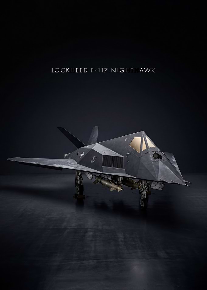 Lockheed F-117 Nighthawk Stealth Aircraft