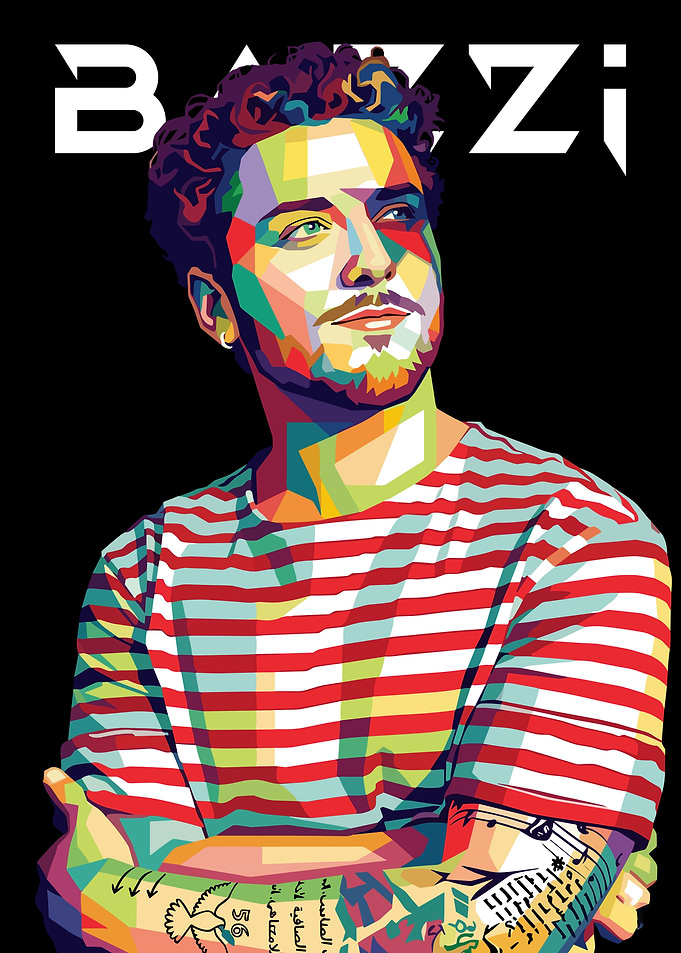 Bazzi Pop Art Portrait