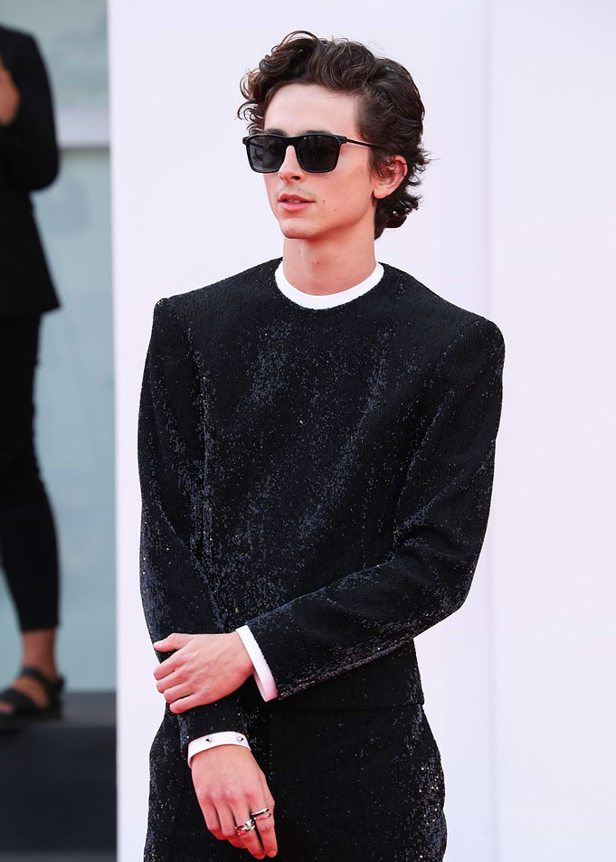 Timothée Chalamet on Red Carpet