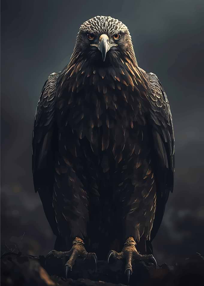 Majestic Golden Eagle Portrait