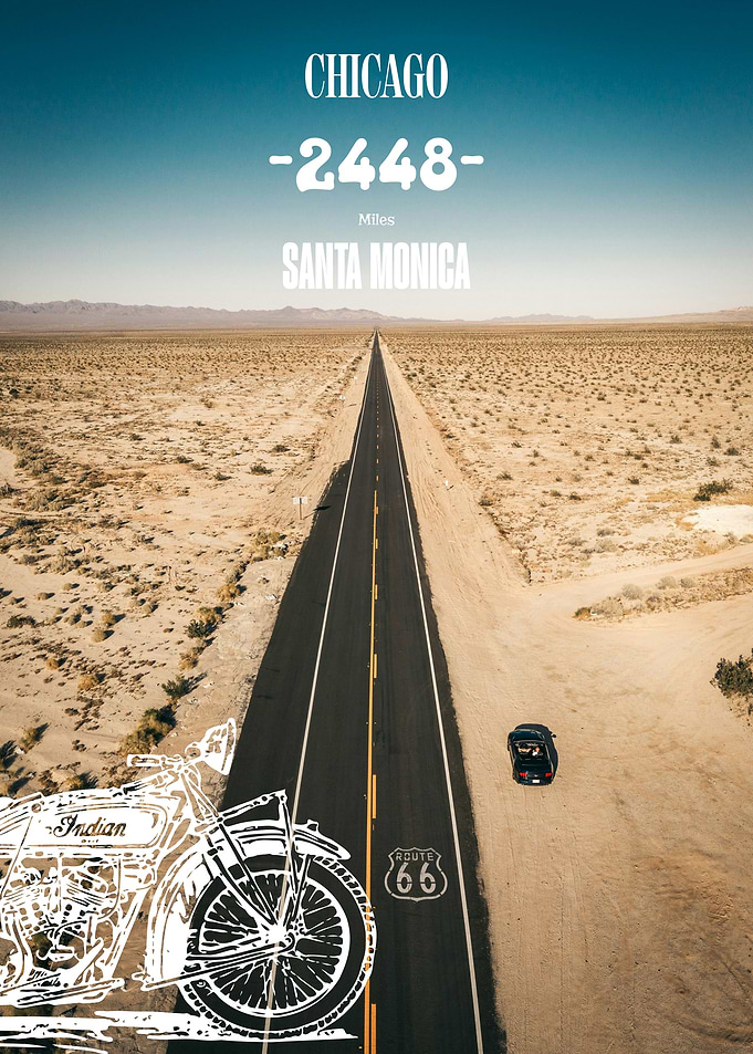 Route 66 Chicago to Santa Monica