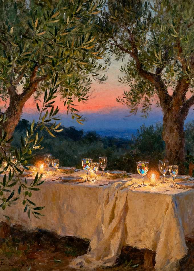 Al Fresco Dinner at Sunset