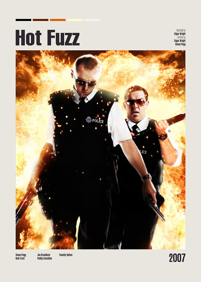 Hot Fuzz Movie Poster