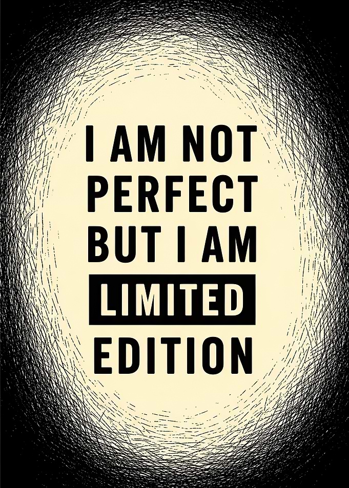 I Am Not Perfect But I Am Limited Edition