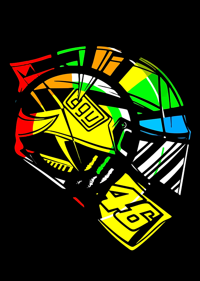 Valentino Rossi AGV Helmet Design