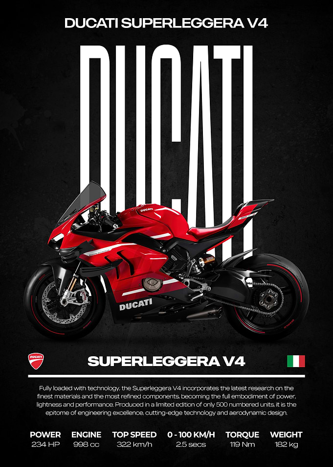 Ducati Superleggera V4 Motorcycle