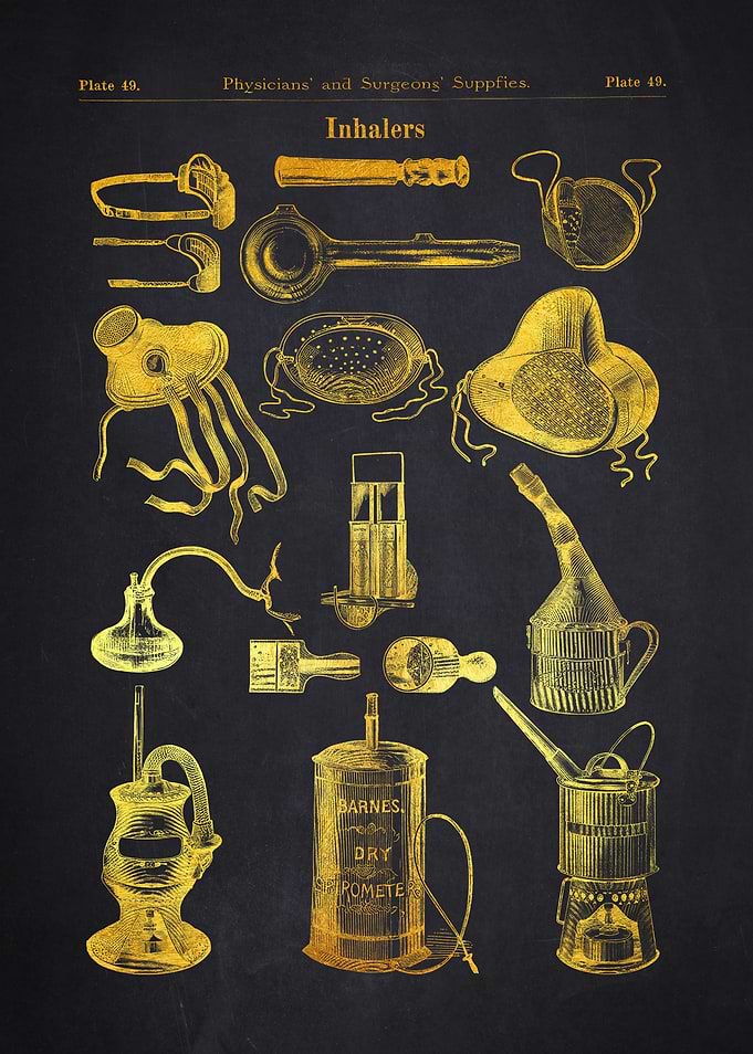 1880 Medical Inhalers and Supplies Catalog Page