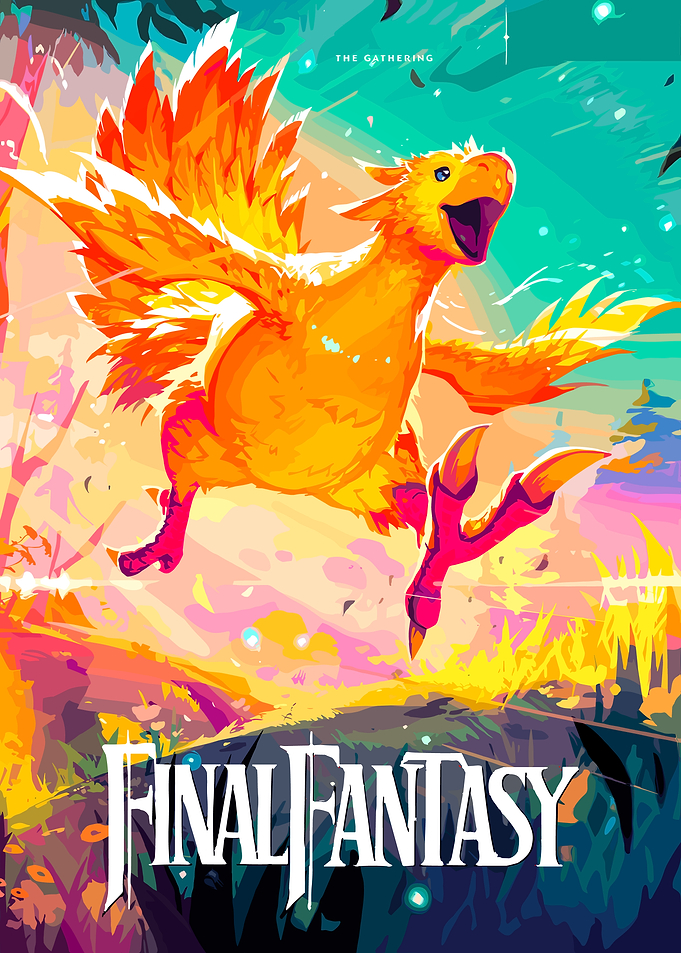 Final Fantasy Chocobo Art