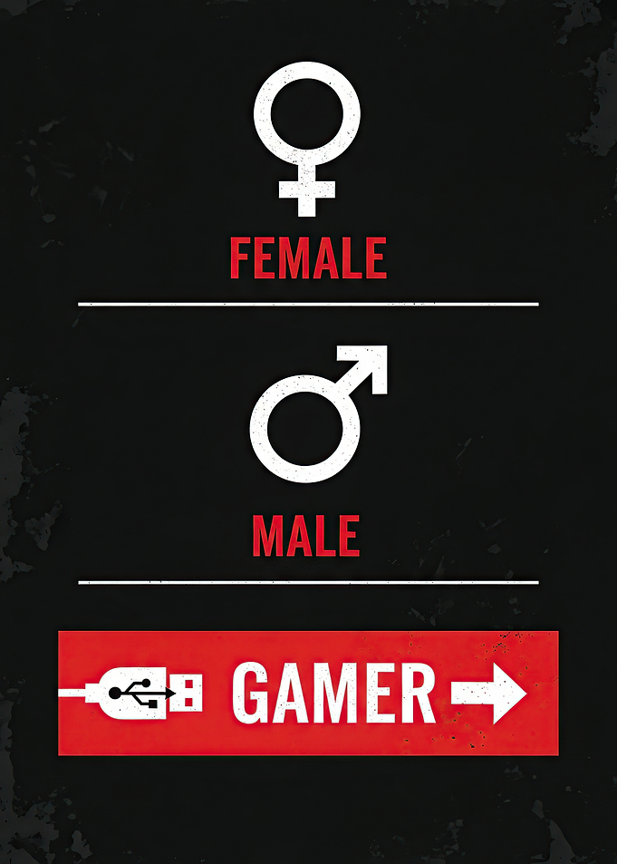 Gamer Gender Symbols