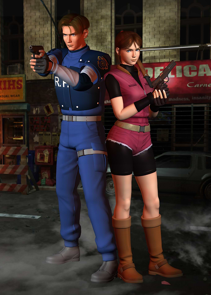 Leon and Claire