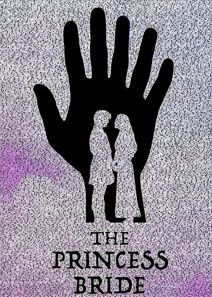 The Princess Bride Silhouette Poster