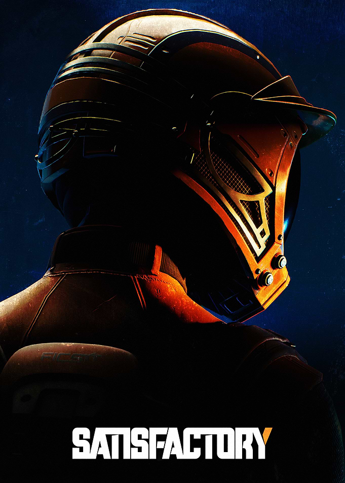 Satisfactory Game Poster