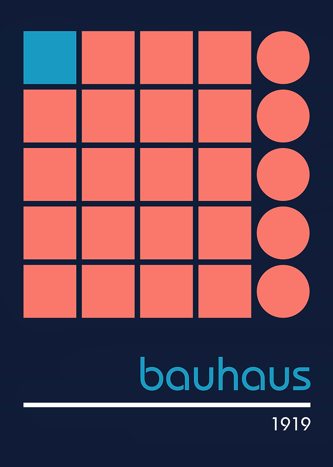 Bauhaus 1919 Geometric Design