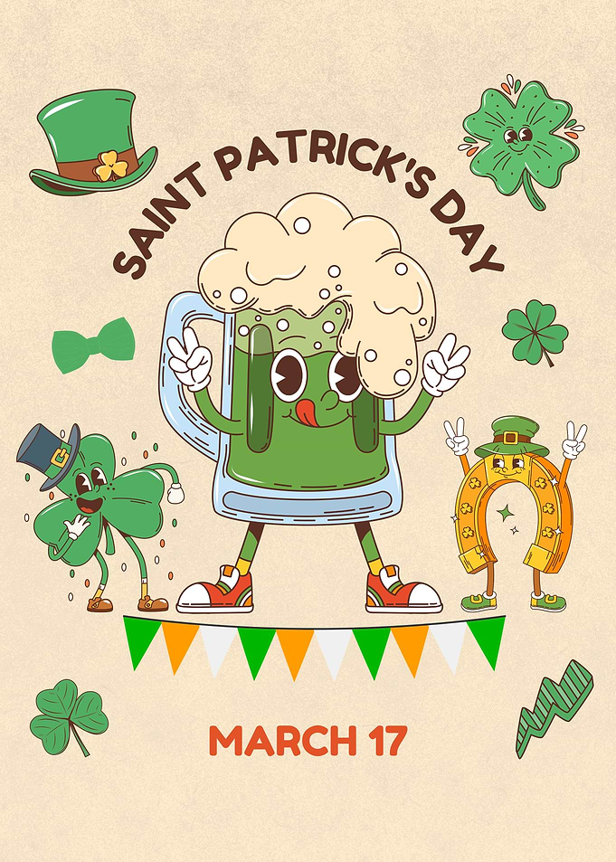 Retro St. Patrick's Day Celebration