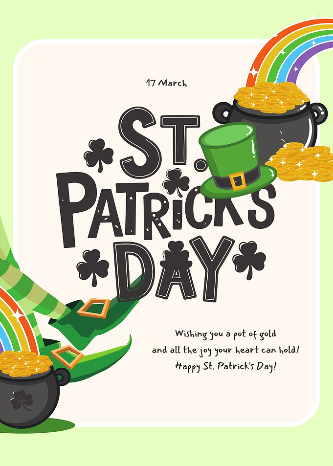 St. Patrick's Day Greeting Card