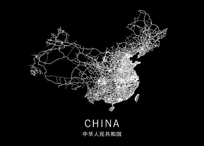 China Road Map
