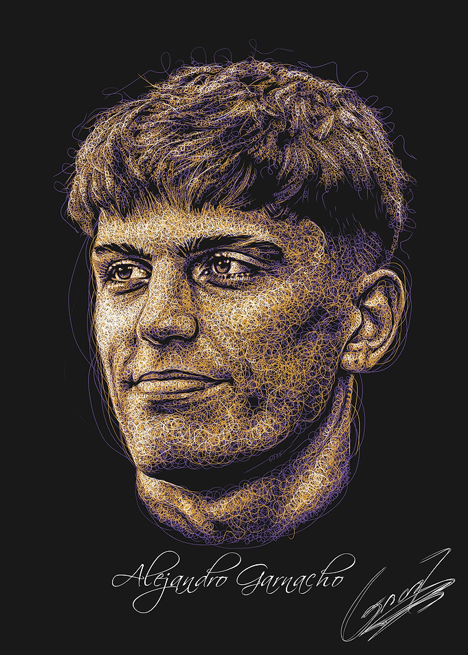 Alejandro Garnacho Portrait