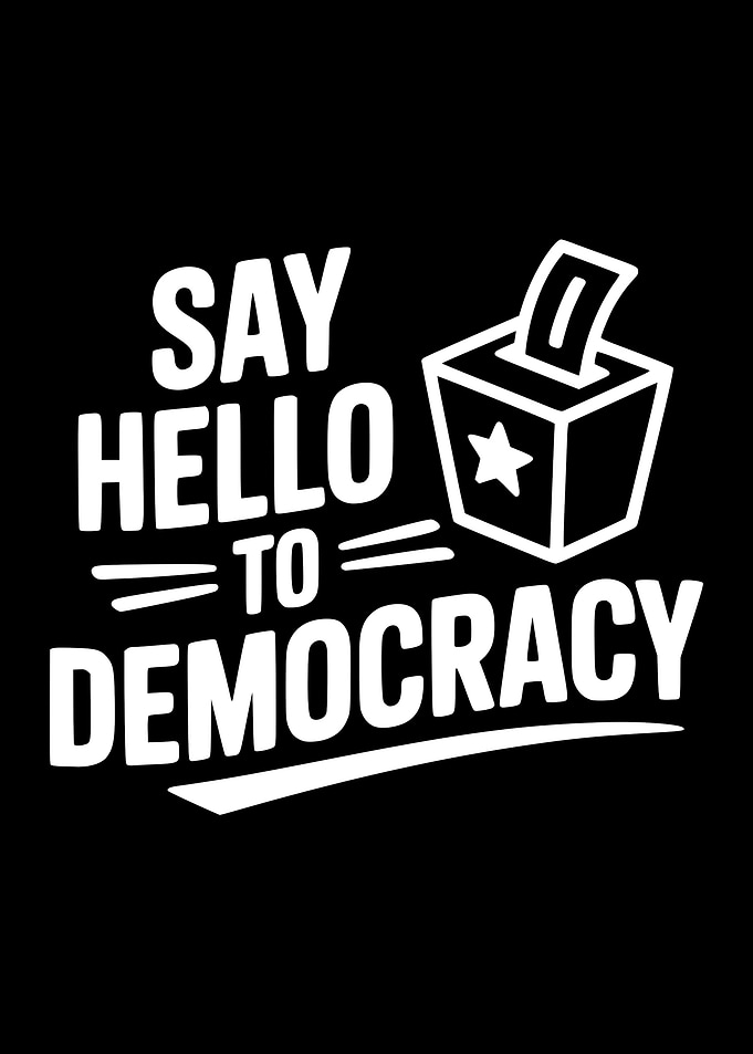Say Hello to Democracy