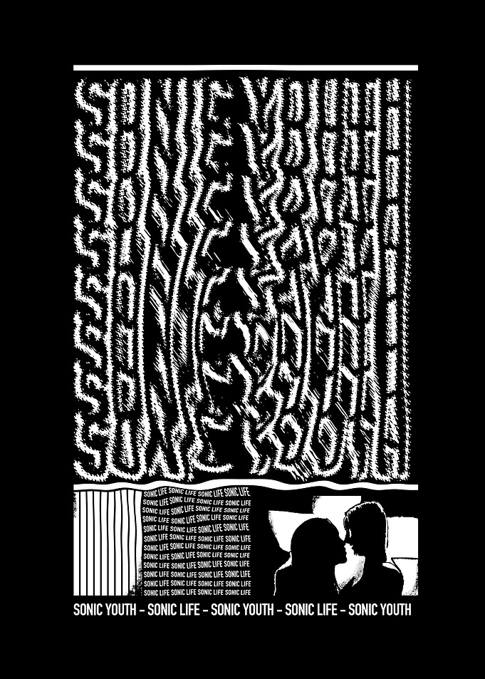 Sonic Youth Sonic Life Poster