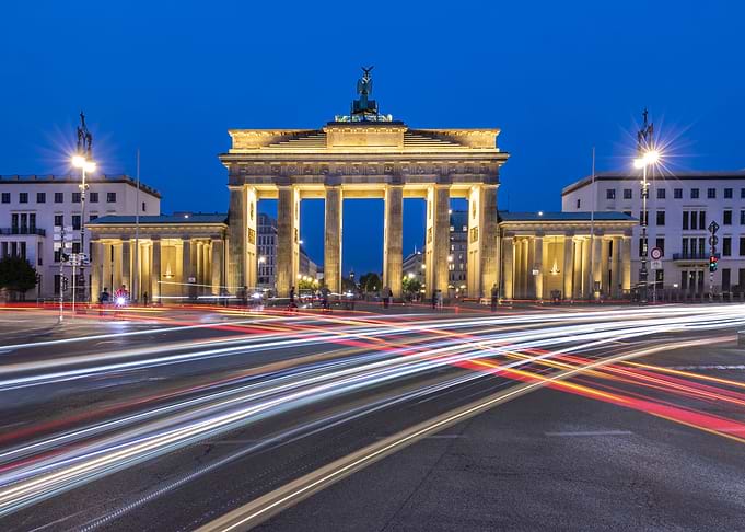 Urban Berlin at Night