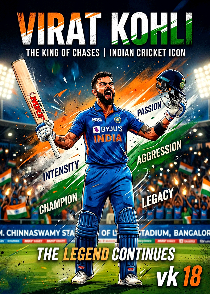 Virat Kohli The Legend Continues