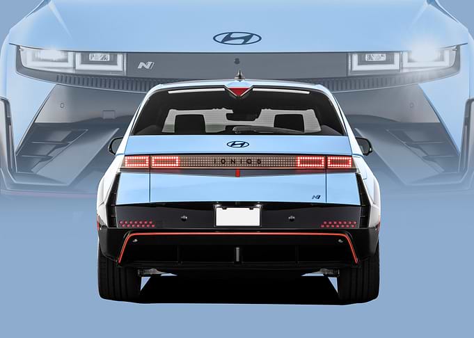 Hyundai Ioniq 5 N Rear View