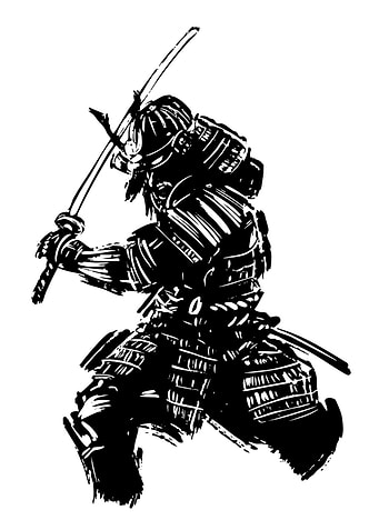 Samurai Warrior with Sword
