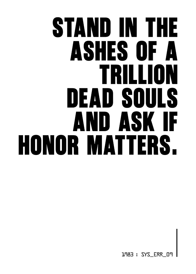 Stand in the Ashes Quote
