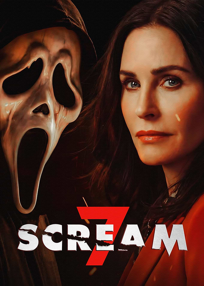 Scream 7 Poster with Courteney Cox