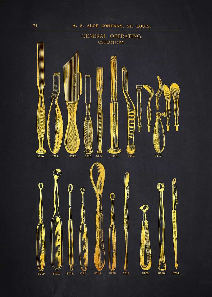 1880 Surgical Instruments Catalog Page