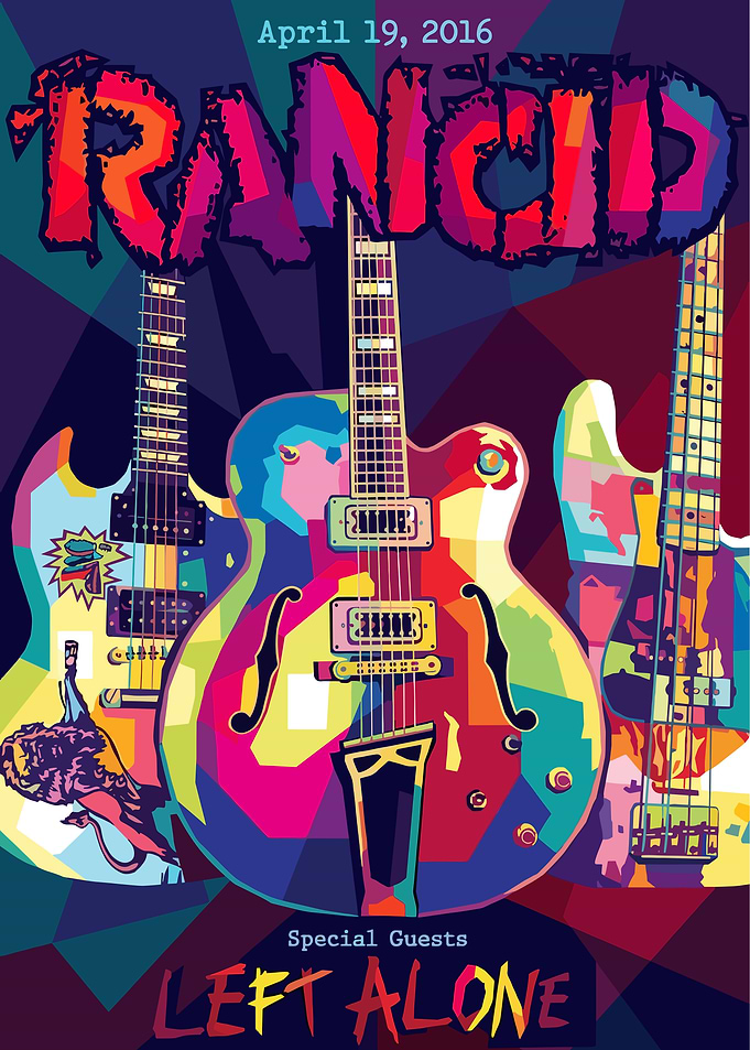 Rancid Concert Poster