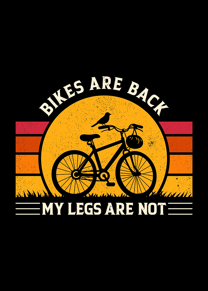 Bikes Are Back Vintage Cycling Humor