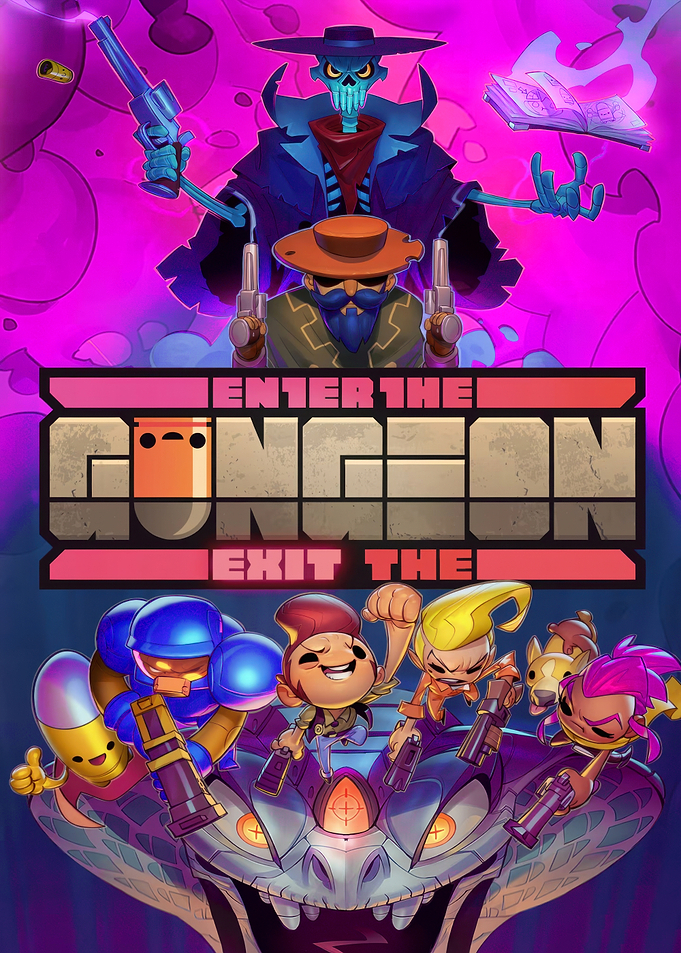 Enter the Gungeon Exit the Gungeon Game Art