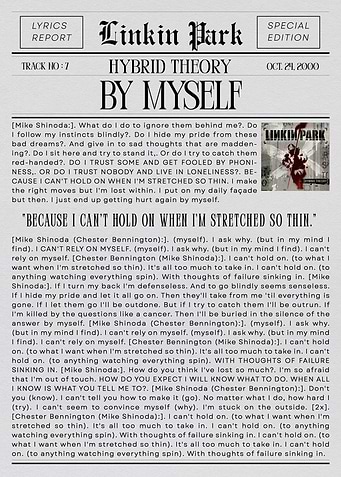 Linkin Park By Myself