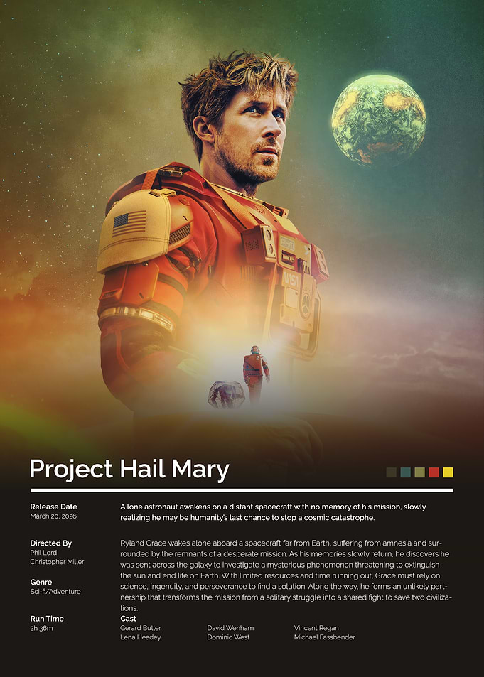 Project Hail Mary Movie Poster