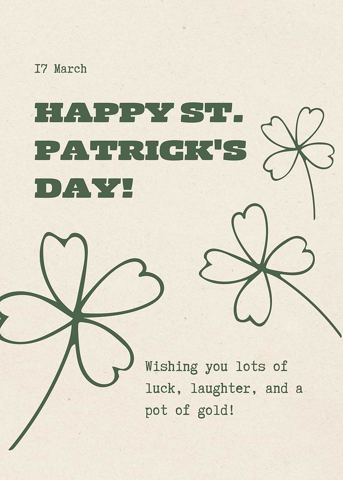 Happy St. Patrick's Day Card