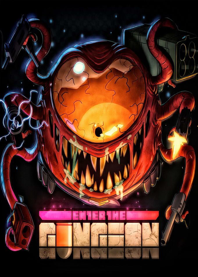 Enter the Gungeon Game Art