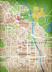 Raccoon City Map