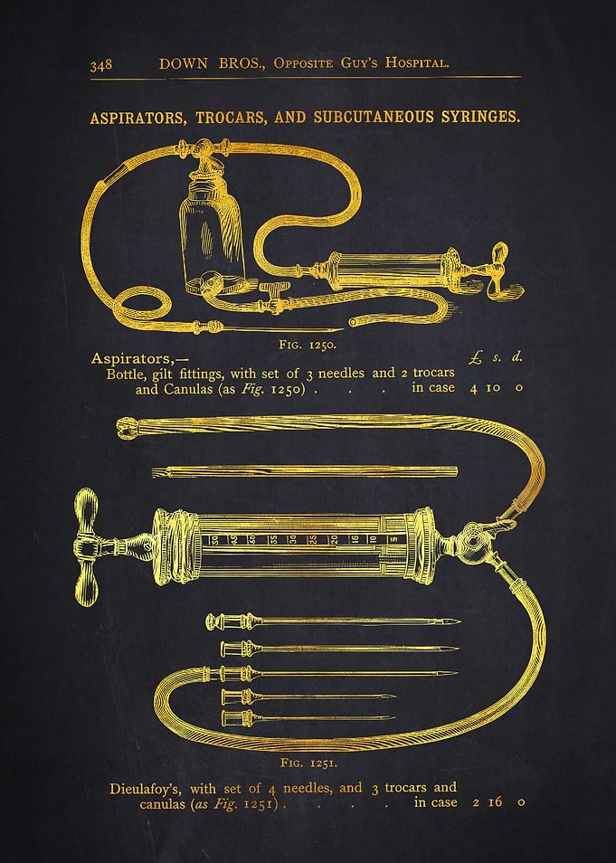1880 Medical Instruments Catalog Page
